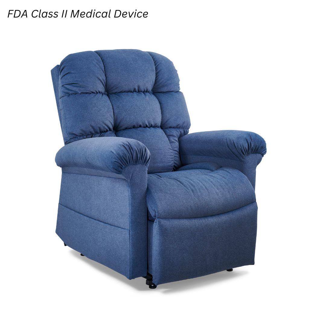 The Cloud lift chair recliner detail view