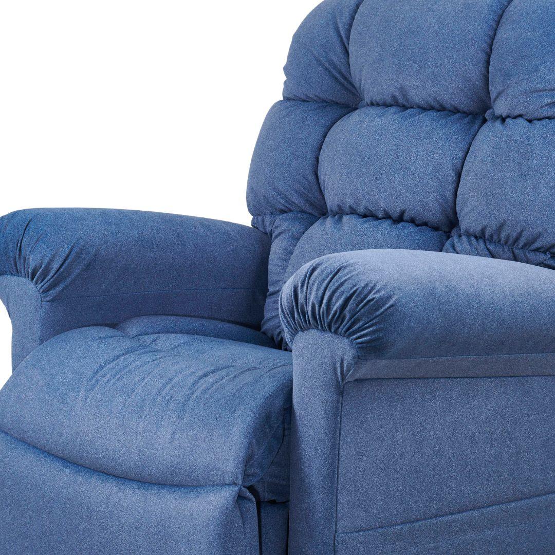 The Cloud lift chair recliner side profile