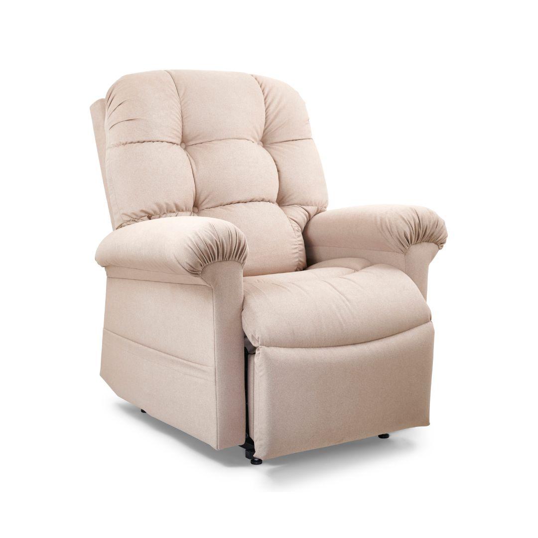 The Cloud lift chair recliner seat detail