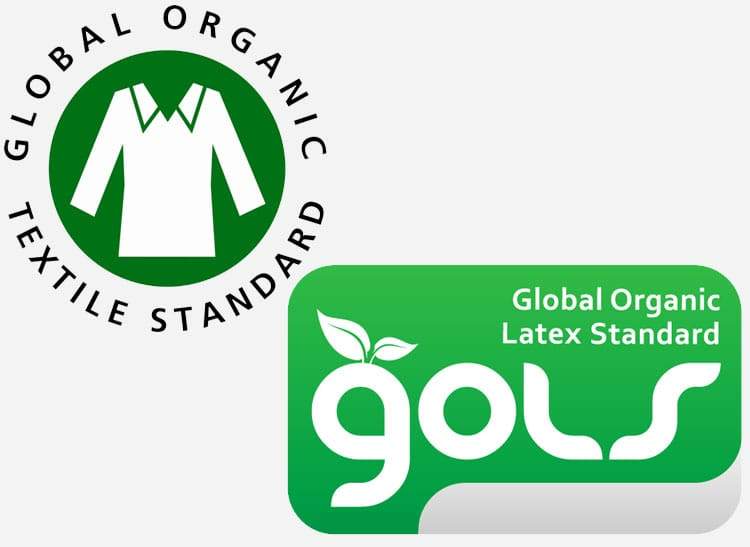 GOTS and GOLS certified organic mattress, Los Angeles