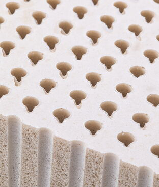 LATEXPEDIC natural organic latex mattresses are quilted on both sides