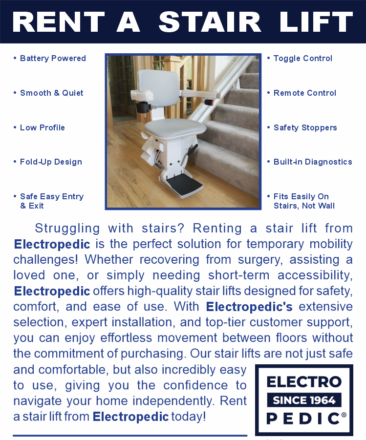 renting a stair lift chair in los angeles ca